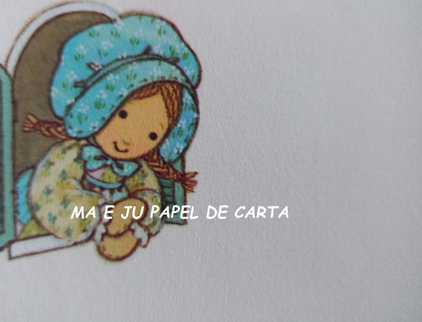 HOLLY HOBBIE CONJUNTO IMPORTADO = PAPEL + ENVELOPE - HH03 - Imagem 3