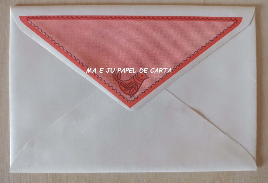 BICHINHO BIRD CONJUNTO IMPORTADO = PAPEL + ENVELOPE – BI21 - Imagem 4
