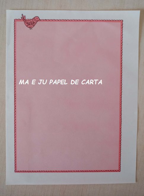BICHINHO BIRD CONJUNTO IMPORTADO = PAPEL + ENVELOPE – BI21 - Imagem 2