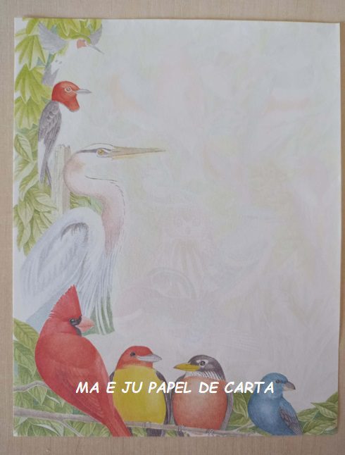 BICHINHO BIRD FOLHA AVULSA IMPORTADA = BI17