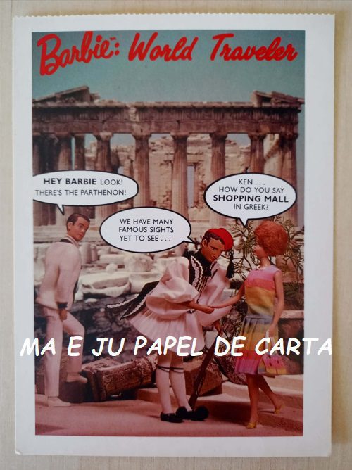 BARBIE POSTCARD IMPORTADO = BA12 - Imagem 2