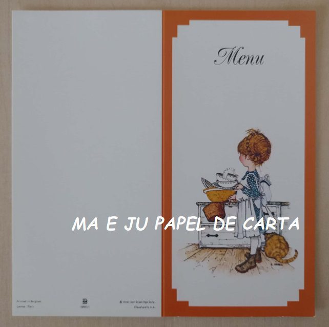 HOLLY HOBBIE CARTÃO IMPORTADO = HH77 - Imagem 3