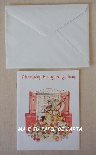 HOLLY HOBBIE CARTÃO IMPORTADO = HH80