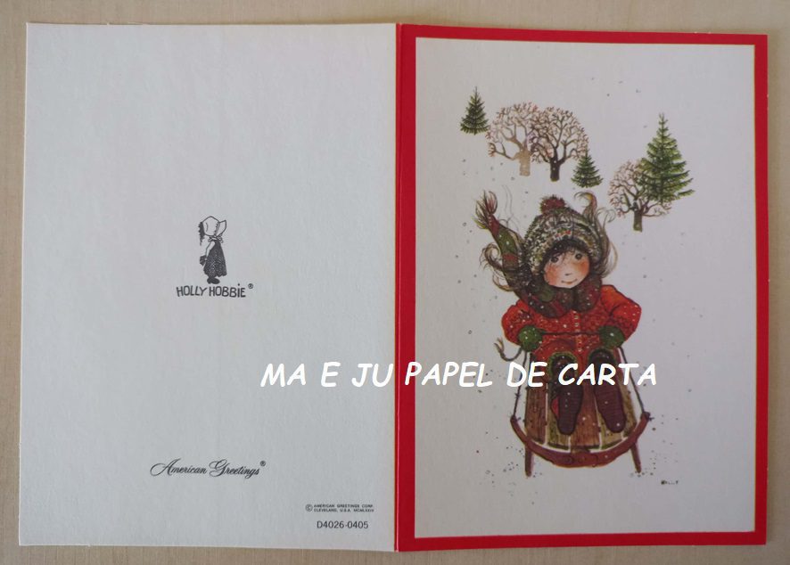 HOLLY HOBBIE CARTÃO IMPORTADO = HH101 - Imagem 2