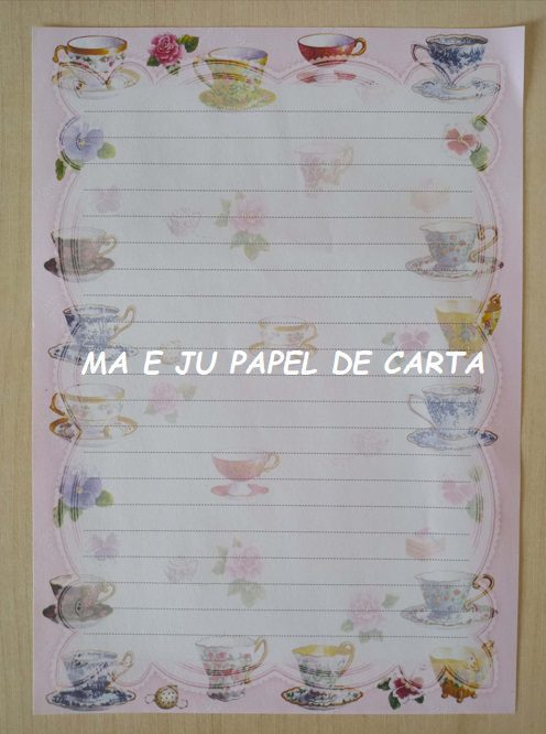 CAROL´S ROSE GARDEN CONJUNTO IMPORTADO = PAPEL + ENVELOPE = CG03 - Imagem 2
