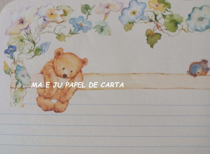 MARY HAMILTON CONJUNTO IMPORTADO = PAPEL CREME + ENVELOPE – MH14 - Imagem 3