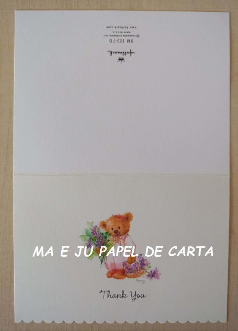 MARY HAMILTON CARTÃO IMPORTADO = MH45 - Imagem 2