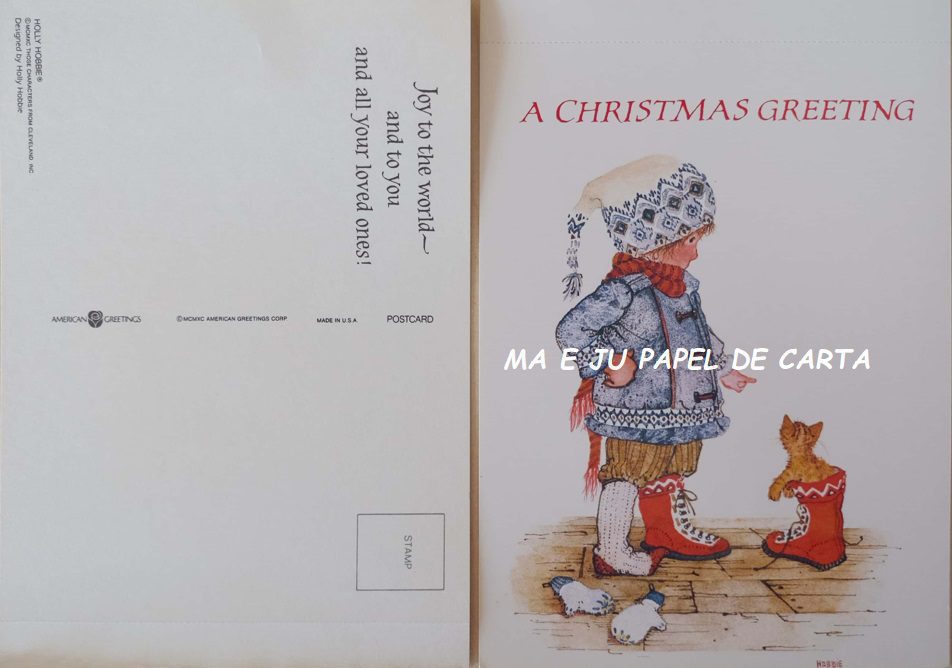 HOLLY HOBBIE POSTCARD BOOK IMPORTADO = HH128 - Imagem 10