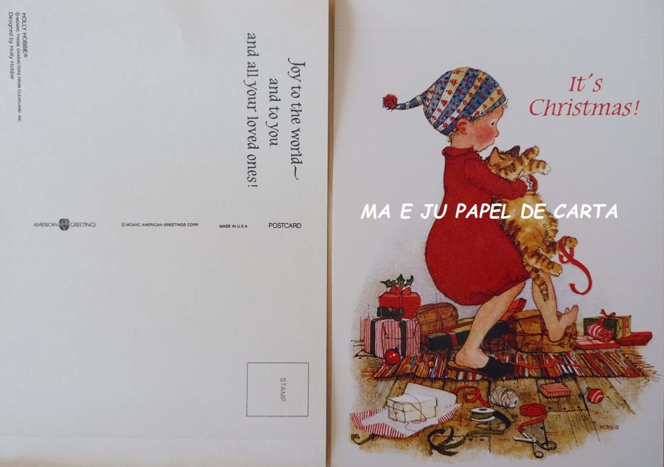 HOLLY HOBBIE POSTCARD BOOK IMPORTADO = HH128 - Imagem 12