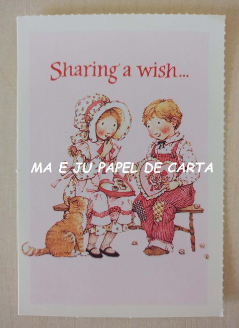 HOLLY HOBBIE CARTÃO VALENTINE IMPORTADO = HH116 - Imagem 6