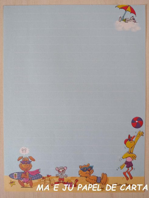 BICHINHO CAT CONJUNTO IMPORTADO = PAPEL + ENVELOPE – BI91 - Imagem 2