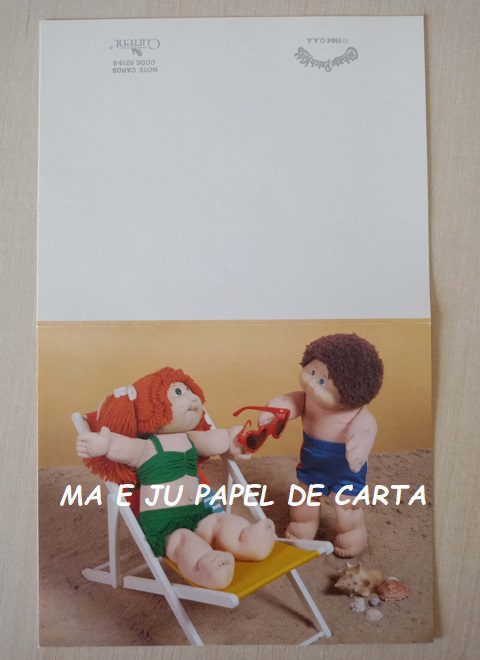 CABBAGE PATCH CARTÃO IMPORTADO = CAB21 - Imagem 2