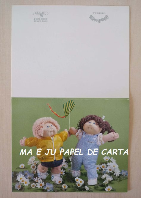 CABBAGE PATCH CARTÃO IMPORTADO = CAB22 - Imagem 2