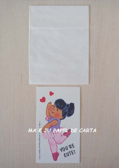 CABBAGE PATCH CARTÃO VALENTINE IMPORTADO = CAB14