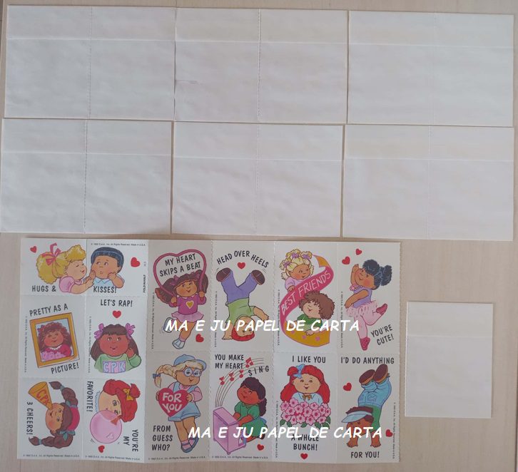 CABBAGE PATCH CARTÃO VALENTINE IMPORTADO = CAB13