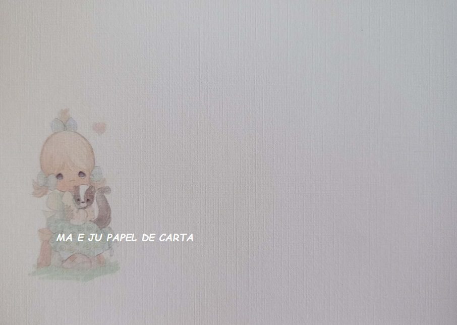 PRECIOUS MOMENTS CONJUNTO IMPORTADO = PAPEL + ENVELOPE – PM08 - Imagem 3