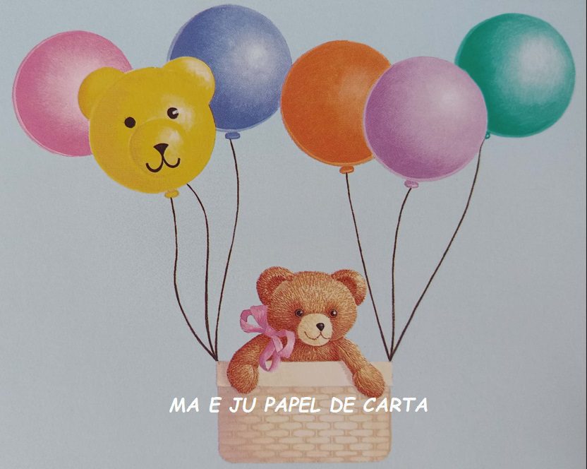 POSTALETTES BICHINHO BEAR IMPORTADO = POST57 - Imagem 2