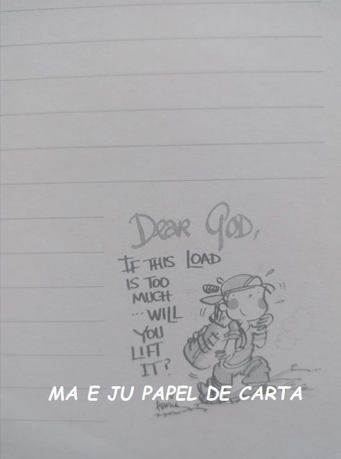 MENININHAS DEAR GOD FOLHA AVULSA IMPORTADA = MEN203 - Imagem 2