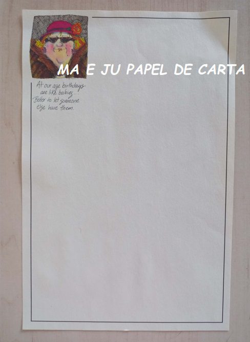 MENININHAS RHINESTONES CONJUNTO IMPORTADO = PAPEL + ENVELOPE – MEN98 - Imagem 2