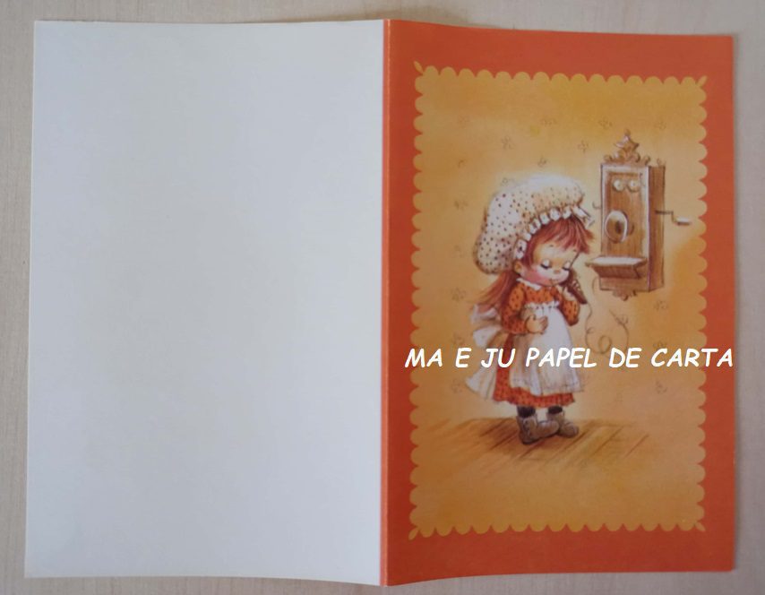 MENININHAS CUTE 'N' LOVABLE CONJUNTO IMPORTADO = PAPEL + ENVELOPE – MEN18 - Imagem 2
