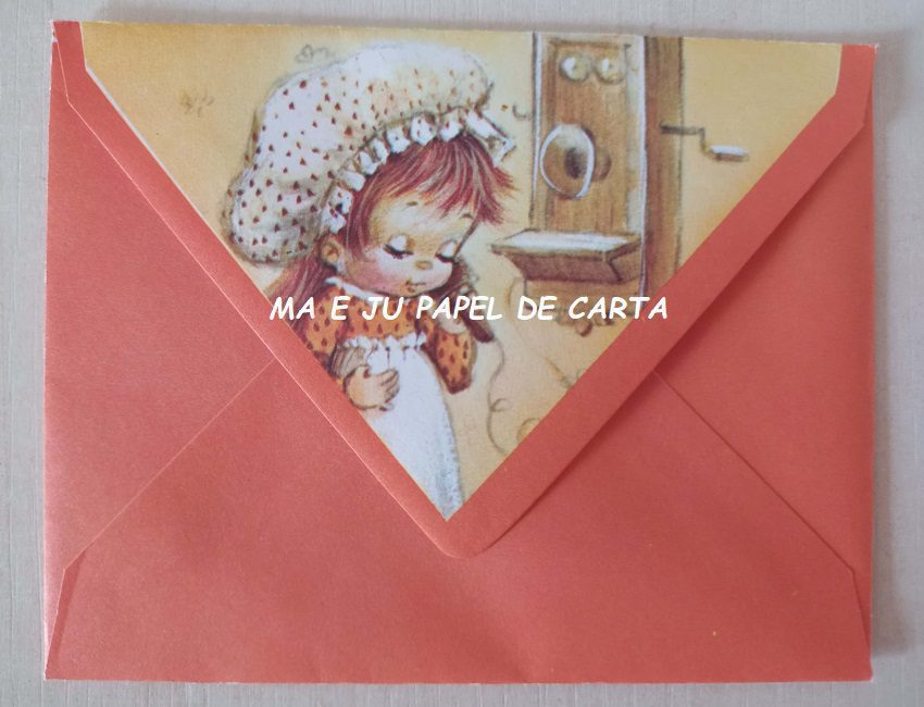 MENININHAS CUTE 'N' LOVABLE CONJUNTO IMPORTADO = PAPEL + ENVELOPE – MEN18 - Imagem 4