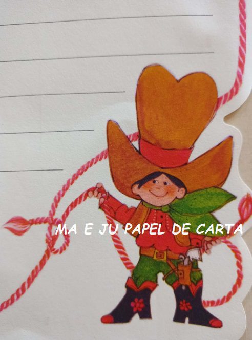 MENININHAS CONJUNTO IMPORTADO = PAPEL + ENVELOPE – MEN291 - Imagem 3