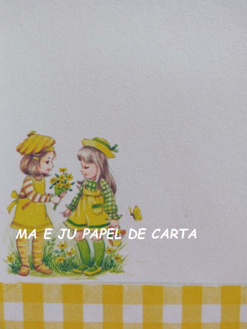 MENININHAS GINGHAM CHARM FOLHA AVULSA IMPORTADA = MEN307 - Imagem 2