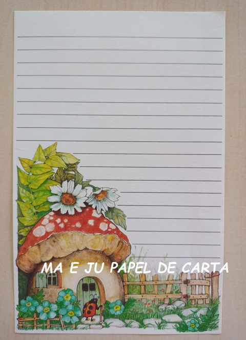 MENININHAS CONJUNTO IMPORTADO = PAPEL + ENVELOPE + POSTALETTE + POSTCARD – MEN314 - Imagem 2