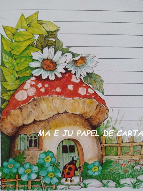 MENININHAS CONJUNTO IMPORTADO = PAPEL + ENVELOPE + POSTALETTE + POSTCARD – MEN314 - Imagem 3