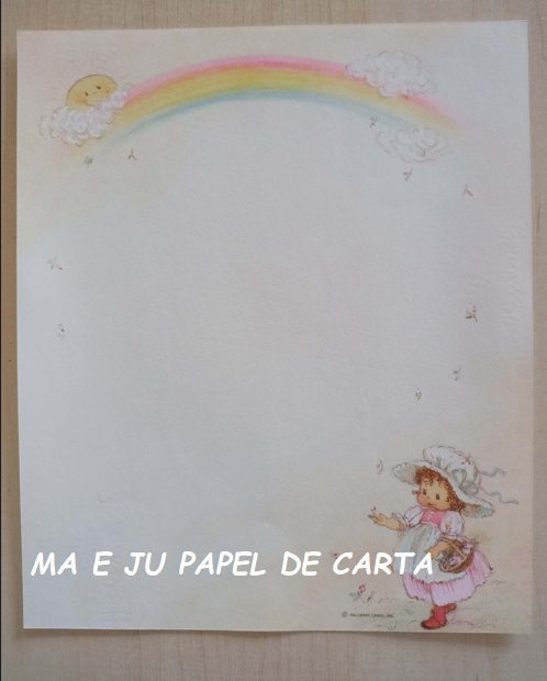 MENININHAS HALLMARK CONJUNTO IMPORTADO = PAPEL + ENVELOPE – MEN77 - Imagem 2