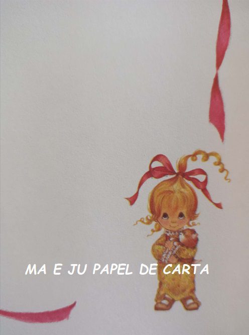 PUDDIN - RUTH MOREHEAD CONJUNTO IMPORTADO = PAPEL + ENVELOPE – RM19 - Imagem 3