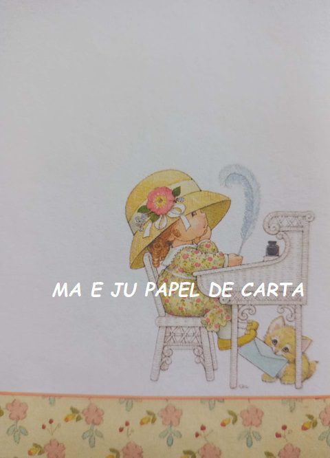 RUTH MOREHEAD CONJUNTO IMPORTADO = PAPEL + ENVELOPE – RM11 - Imagem 3