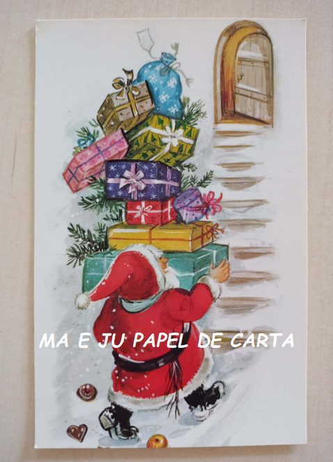 POSTCARD PAPAI NOEL (NATAL) IMPORTADO = PT48 - Imagem 2