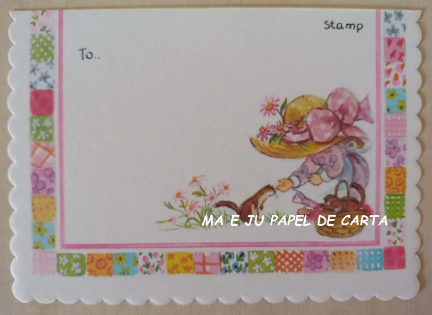 MENININHAS PATCHWORK PALS POSTCARD IMPORTADO = CAPA + POSTCARD – PT52 - Imagem 5