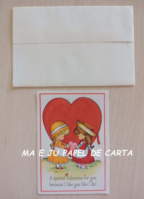JOAN WALSH ANGLUND CARTÃO VALENTINE IMPORTADO = JW74