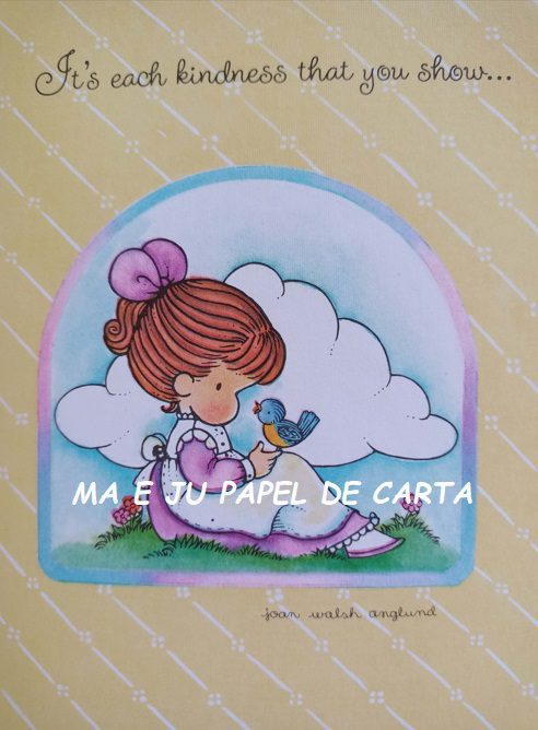 JOAN WALSH ANGLUND NOTECARD IMPORTADO = JW13 - Imagem 2