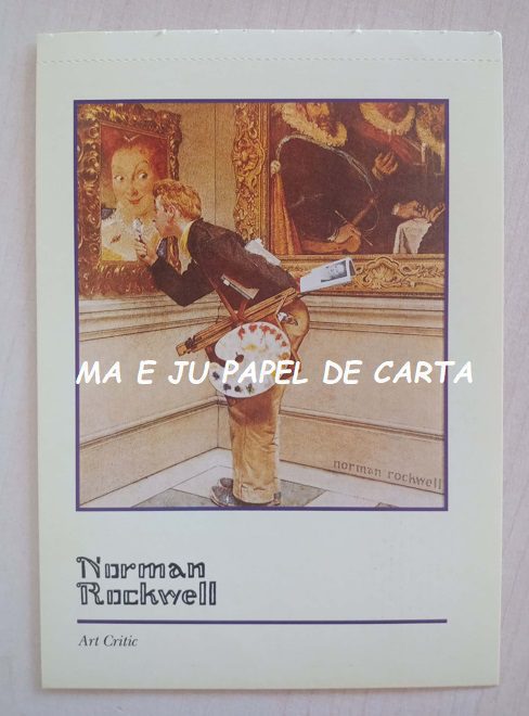 NORMAN ROCKWELL POSTCARD IMPORTADO = NR50