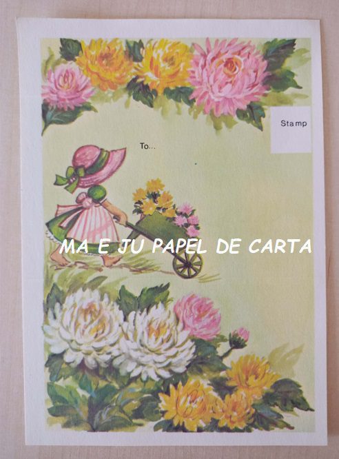 POSTALETTES MENININHA IMPORTADO = POST98 - Imagem 2
