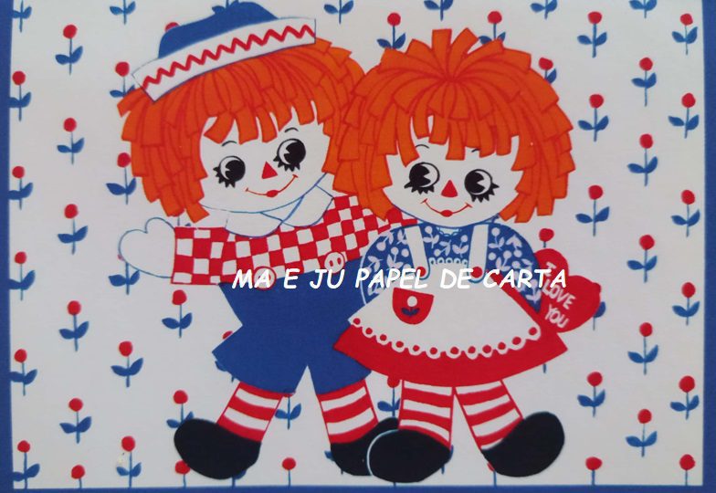 RAGGEDY ANN NOTECARD IMPORTADO = RAG32 - Imagem 3