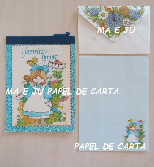 MENININHAS FAVORITE THINGS CONJUNTO IMPORTADO = CAPA + PAPEL + ENVELOPE – MEN362