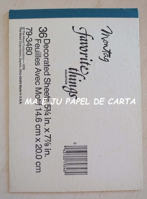 MENININHAS FAVORITE THINGS CONJUNTO IMPORTADO = CAPA + PAPEL + ENVELOPE – MEN364 - Imagem 3