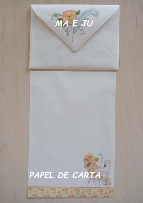 RUTH MOREHEAD CONJUNTO IMPORTADO = CAPA + PAPEL + ENVELOPE – RM123 - Imagem 7