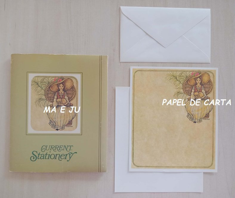 MENININHAS S SANDNER CONJUNTO IMPORTADO = CAPA + PAPEL + ENVELOPE – MEN400