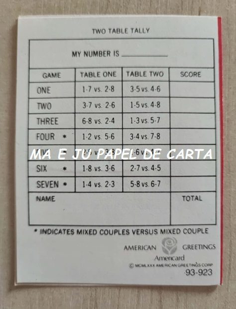 MENININHAS CARTÃO TALLY IMPORTADO = MEN443 - Imagem 2