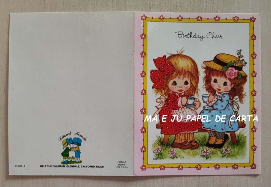 STEPH MENININHAS CARTÃO IMPORTADO = MEN450 - Imagem 2