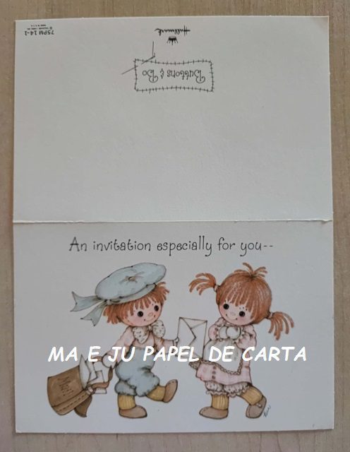 BUTTONS & BO MENININHA CARTÃO IMPORTADO = BB04 - Imagem 2