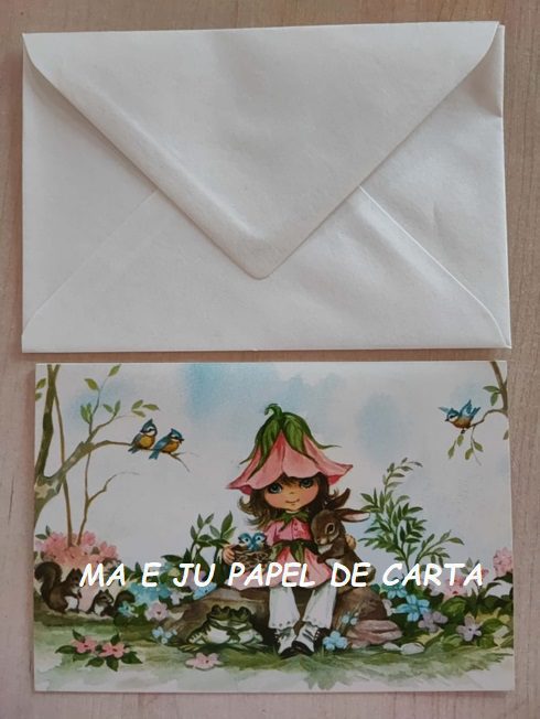 BONNIE BLOSSOM MENININHA CARTÃO IMPORTADO = MEN497