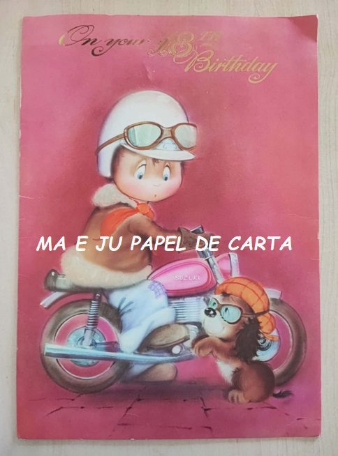 MENININHA CARTÃO IMPORTADO = MEN578