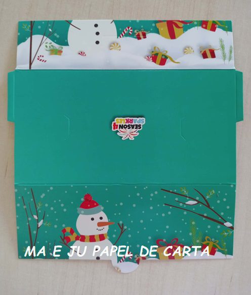 POSTALETTES NATAL IMPORTADO = POST117 - Imagem 6