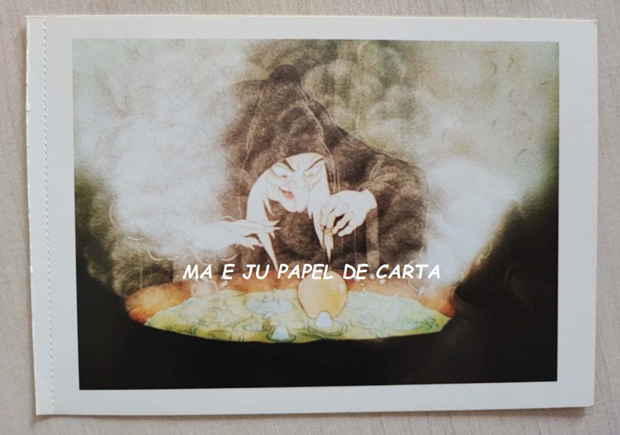 BRANCA DE NEVE E OS SETE ANÕES POSTCARD IMPORTADO = PT92